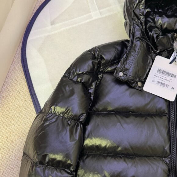 Moncler Maya Men's Black Down Jackets - Picture 5 of 9